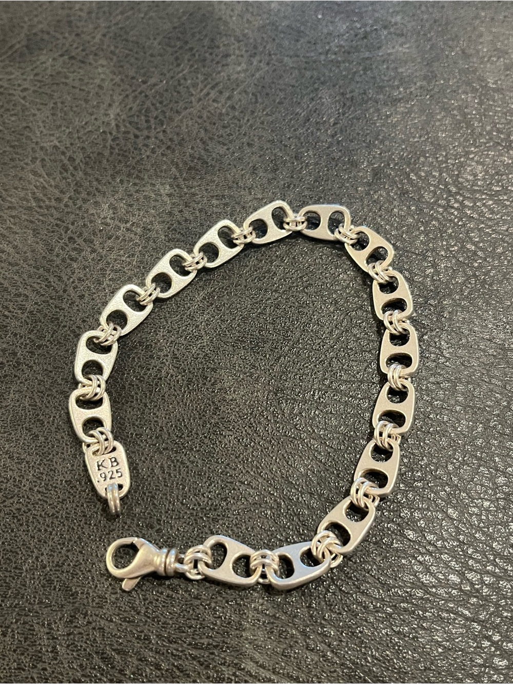 King Baby Studio 925 Silver Pop Top Bracelet